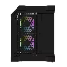 Darkflash FT350 számítógépház + 5 ARGB ventilátor (fekete)