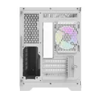 Darkflash FT350 számítógépház + 5 ARGB ventilátor (fehér)