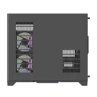 Darflash FT418 számítógépház + 6 ARGB ventilátor (fekete)