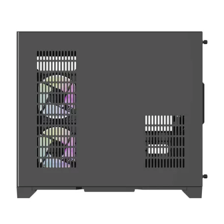 Darflash FT418 számítógépház + 6 ARGB ventilátor (fekete)