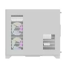 Darkflash FT418 számítógépház + 6 ARGB ventilátor (fehér)