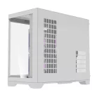 Darkflash FT418 számítógépház + 6 ARGB ventilátor (fehér)