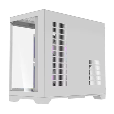 Darkflash FT418 számítógépház + 6 ARGB ventilátor (fehér)