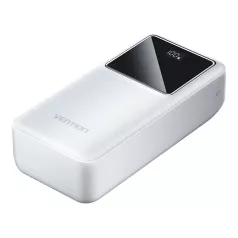 Powerbank Vention FHMW0 30000 mAh, 22,5 W (fehér)