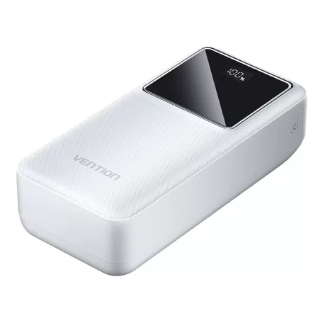 Powerbank Vention FHMW0 30000 mAh, 22,5 W (fehér)