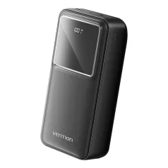 Powerbank Vention FHMB0 30000 mAh, 22,5 W (fekete)