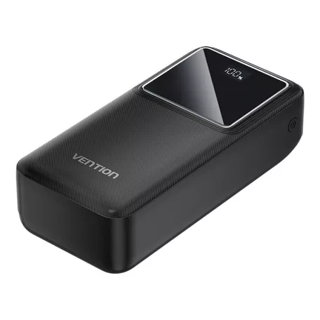 Powerbank Vention FHMB0 30000 mAh, 22,5 W (fekete)