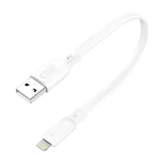 Foneng X107 USB-A-Lightning kábel, 3A, 0.25m (fehér)