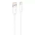 Foneng X108 USB-A-USB-C kábel, 3A, 1m (fehér)
