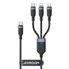 Többfunkciós USB-ről USB-C-re 2x Lightning Micro Joyroom kábel S-A18