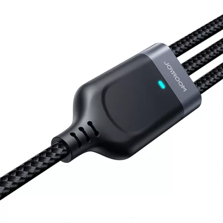 Többfunkciós USB-ről USB-C-re 2x Lightning Micro Joyroom kábel S-A18