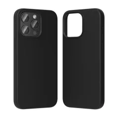   Vention KUFB0-30 szilikon tok iPhone 15 Pro készülékhez (fekete)