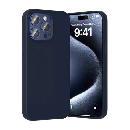 Vention KUFL0-40 szilikon tok iPhone 15 Pro Max készülékhez (kék)