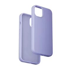   Vention KUFV0-20 szilikon tok iPhone 15 Plus készülékhez (lila)