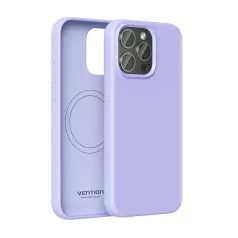   Vention KUFV0-40 szilikon tok iPhone 15 Pro Max készülékhez (lila)
