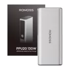 Romoss PPU20 20000mAh 130W Powerbank (ezüst)