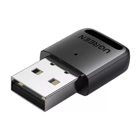 UGREEN CM591 Bluetooth 5.3 USB adapter, LED, 20 m hatótávolság (fekete)