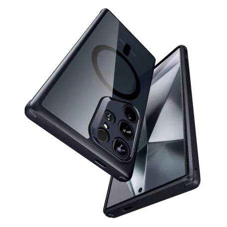 ESR Classic Hybrid (HaloLock) tok Samsung Galaxy S24 Ultra készülékhez (fekete)