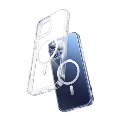   McDodo PC-4923 Mágneses tok iPhone 16 Pro Max készülékhez (átlátszó)