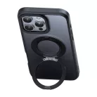 McDodo PC-4933 MagSafe tok iPhone 16 Pro Max készülékhez állvánnyal (fekete)