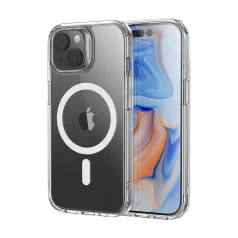   ESR Classic Hybrid (HaloLock) tok iPhone 15 készülékhez (átlátszó)