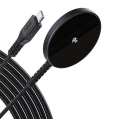 ESR Qi2 mini vezeték nélküli töltő (HaloLock) (fekete)