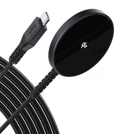 ESR Qi2 mini vezeték nélküli töltő (HaloLock) (fekete)