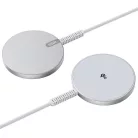 ESR Qi2 mini vezeték nélküli töltő (HaloLock) (ezüst)