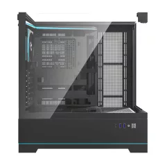   Darkflash DY450 PRO számítógépház + 1 ventilátor (fekete)