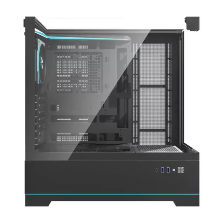 Darkflash DY450 PRO számítógépház + 1 ventilátor (fekete)