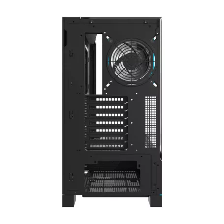 Darkflash DY450 PRO számítógépház + 1 ventilátor (fekete)