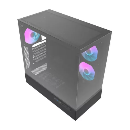 Darkflash DPX90 számítógépház (fekete) + 3 ventilátor