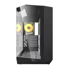 Darkflash DY470 számítógépház + 4 ventilátor (fekete)