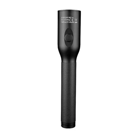 Zseblámpa Superfire D6 – 220 lm, 210 m hatótáv, 4 mód