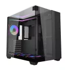 Darkflash TH285 számítógépház + 4 ventilátor (fekete)
