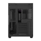Darkflash TH285 számítógépház + 4 ventilátor (fekete)