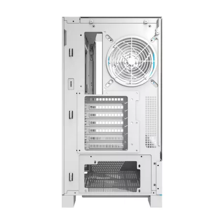 Darkflash DY450 PRO számítógépház + 1 ventilátor (fehér)