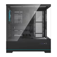   Darkflash DY451 PRO számítógépház + 1 ventilátor (fekete)