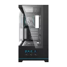 Darkflash DY451 PRO számítógépház + 1 ventilátor (fekete)
