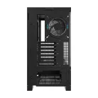 Darkflash DY451 PRO számítógépház + 1 ventilátor (fekete)