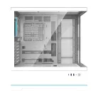 Darkflash DY451 PRO számítógépház + 1 ventilátor (fehér)