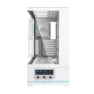 Darkflash DY451 PRO számítógépház + 1 ventilátor (fehér)