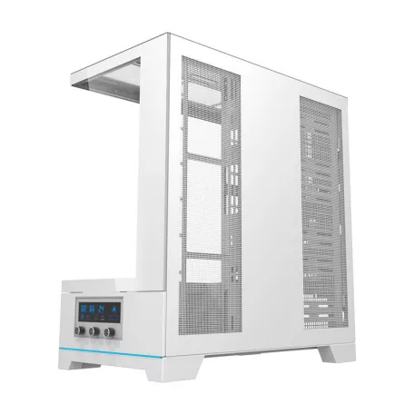 Darkflash DY451 PRO számítógépház + 1 ventilátor (fehér)