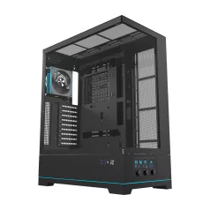   Darkflash DY451L PRO számítógépház ventilátorral (fekete)