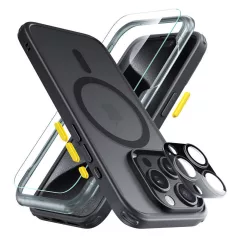   ESR Classic Hybrid (HaloLock) tok iPhone 15 Pro Max készülékhez (fekete)