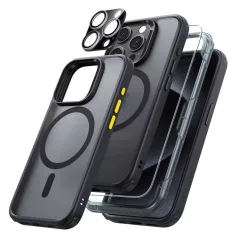   ESR Classic Hybrid (HaloLock) tok iPhone 15 Pro Max készülékhez (fekete)