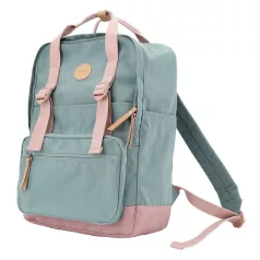   Himawari 15'' laptop hátizsák 1085B (kék-rózsaszín)