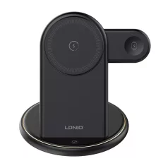 LDNIO WL02 5 az 1-ben vezeték nélküli töltő