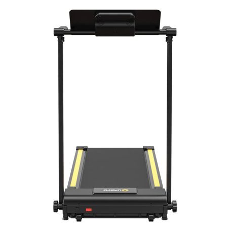 UREVO Foldi Mini elektromos futópad (fekete és narancssárga)