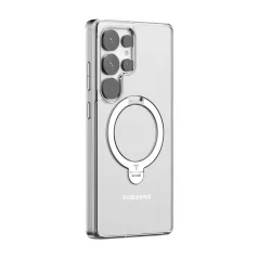   Torras Ostand Spin sorozatú telefontok Samsung S25 Ultra (átlátszó)
